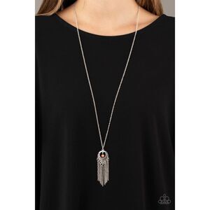 Western Weather Orange Necklace (100)